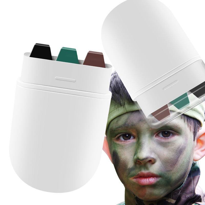 Camo Face Paint - Neuer Tarnfarben-Gesichtsmalstift Jagdausrüstung Tarnfarben-Gesichtsmalzubehör