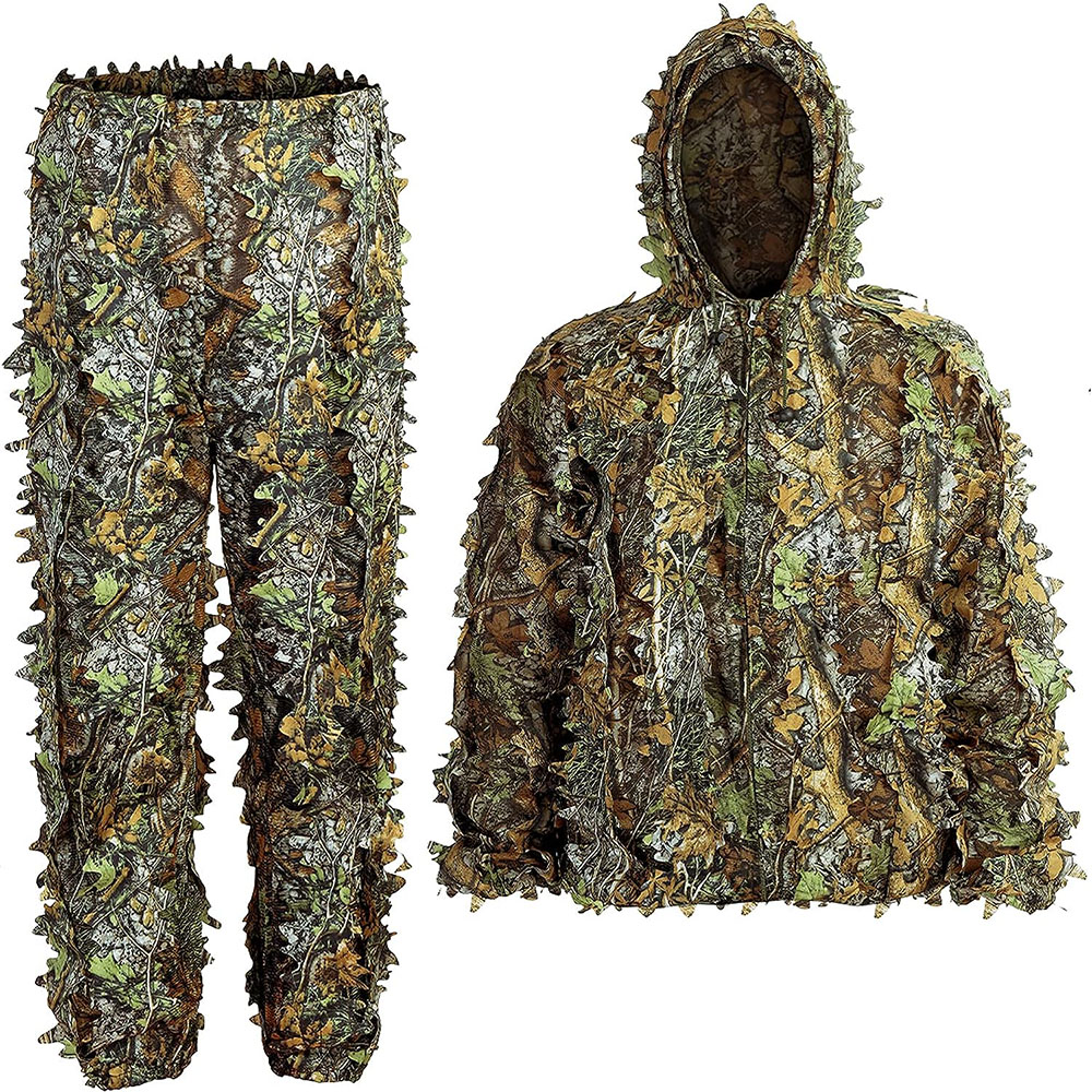 Ghillie Suit Woodland - Ghillie-Anzug für Männer Frauen Kinder 3D