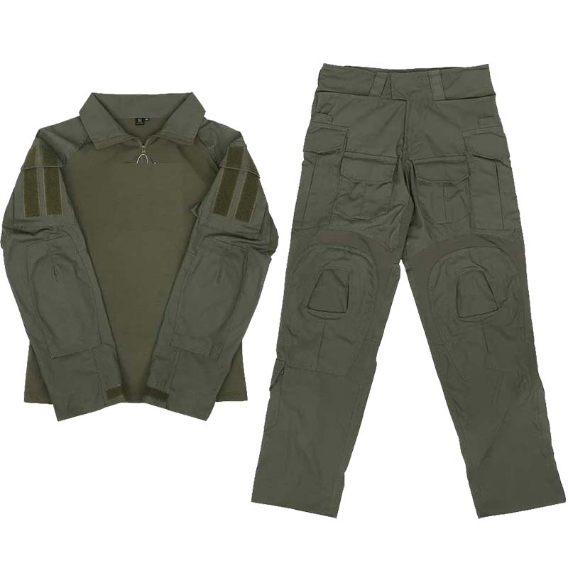 Outdoor Hunting Overalls - Taktischer Outdoor-Anzug, Tarn-Trainingsanzug, Jagd-Trainingsoberteil, zweiteiliger Overall-Set