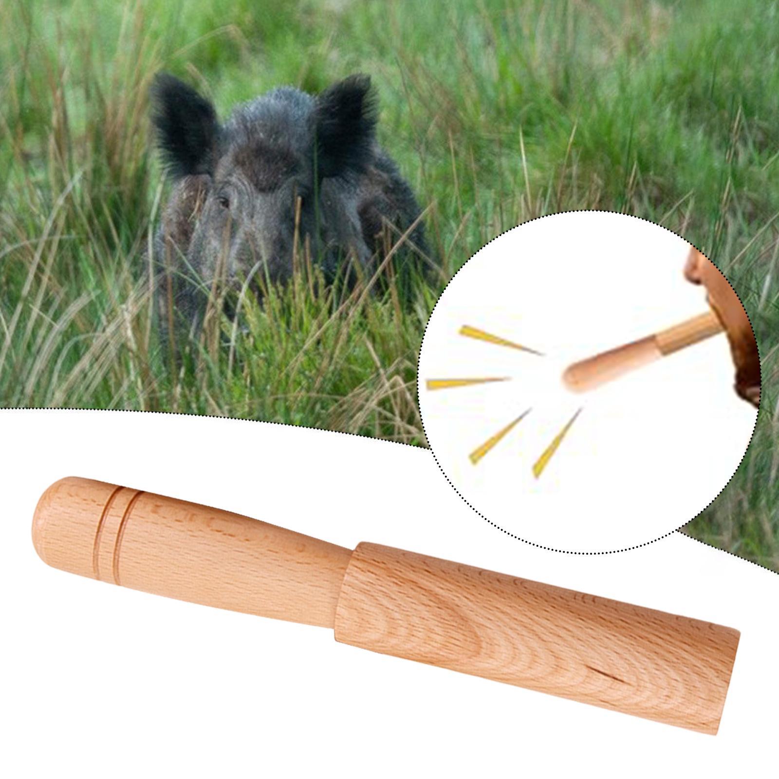 Game Call Whistle - Natürlicher Wildschweinruf aus Holz – Laute,