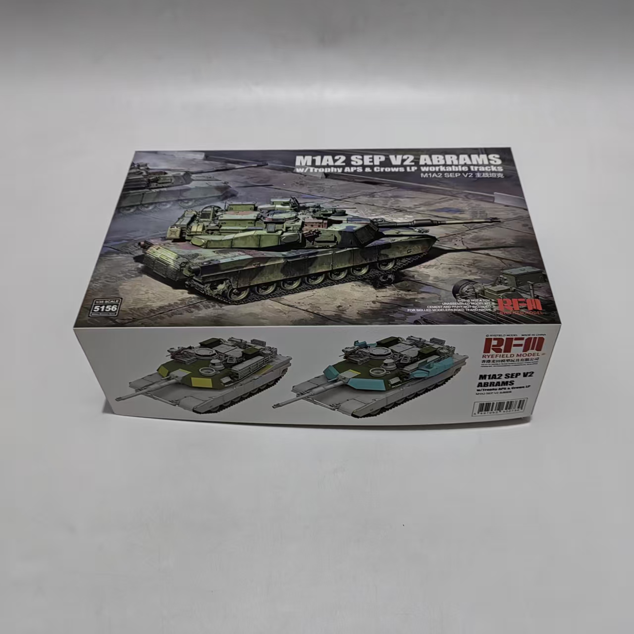 Field Dressing Kit - Panzermodellbausatz RYE FIELD 5156 1/35 M1A2