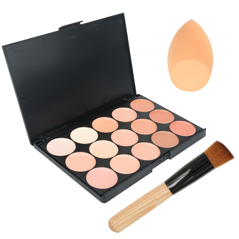 Camo Face Paint - 15 Farben Gesicht Concealer Tarnung Creme
