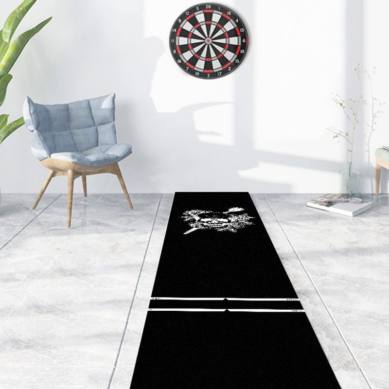 Hunting Outdoor Mat - VIKAMA Rustikale Hirsch-Dartmatte Oche Wurfmatte Rutschfester