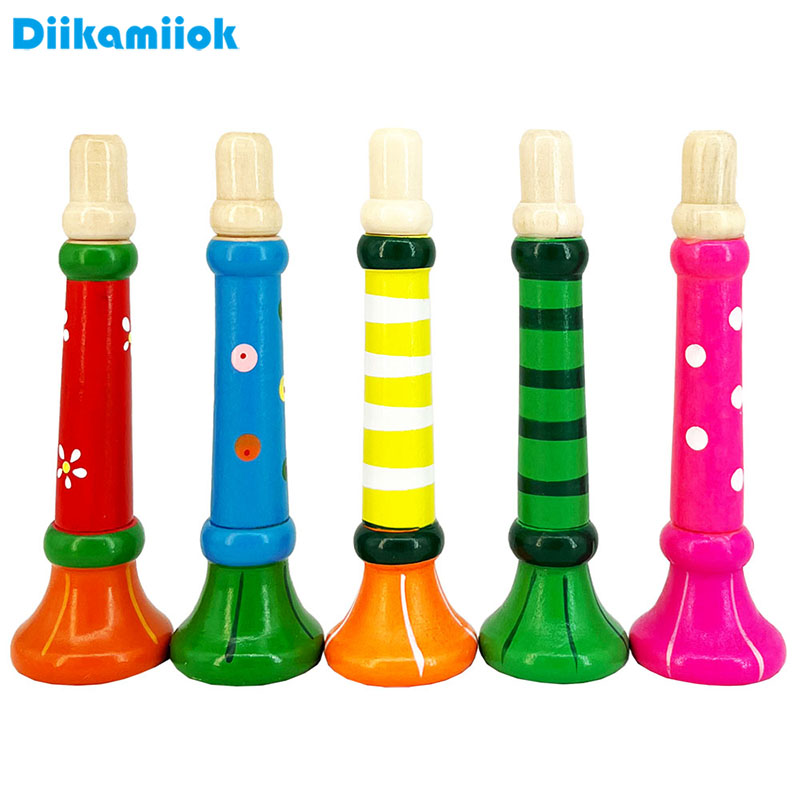 Game Call Whistle - Holz Trompete Kinder Spielzeug Horn Pfeife
