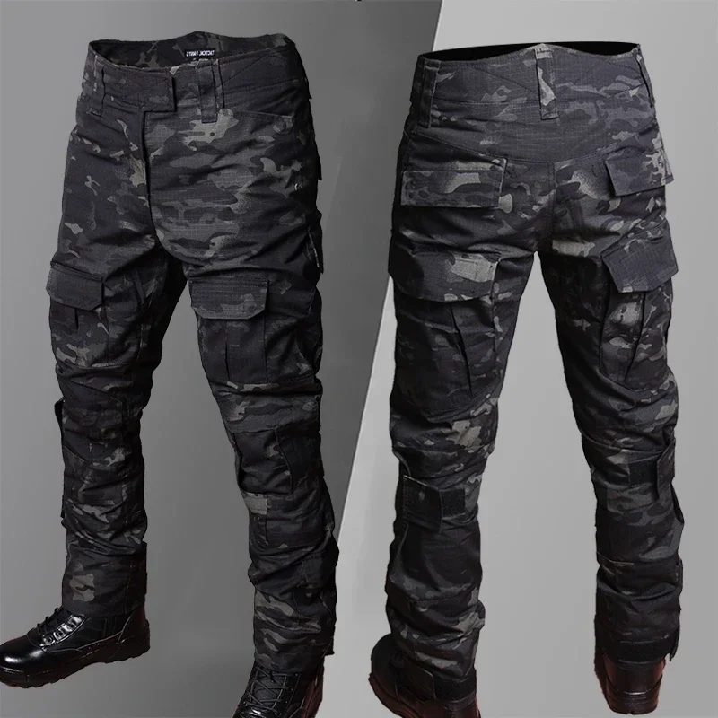Outdoor Hunting Overalls - Taktische Tarnhosen für Herren, Outdoor-Trainings-, Wander-