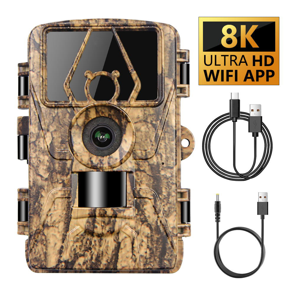 Outdoor Hunting Video Camera - PR801W Ultra Clear 8K Video 60MP