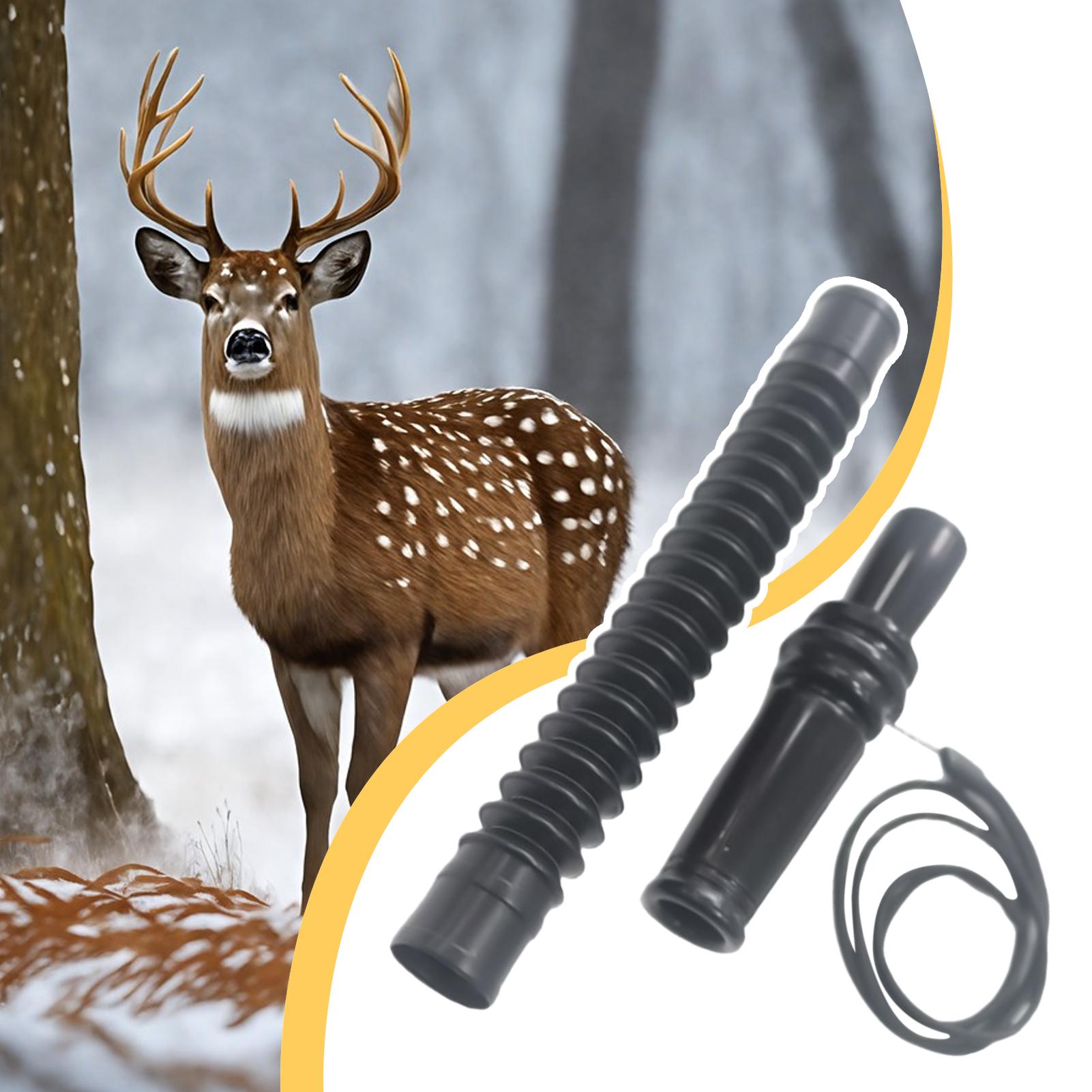 Game Call Whistle - Leichter Hirschjagd-Rufkasten, Langlebiger Lockruf mit Trageband,
