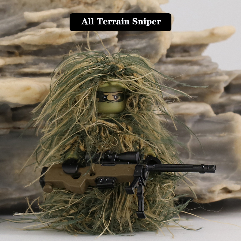 Militär-Serie Soldaten-Figuren – Ghillie Suit Woodland Bewertung und Preis