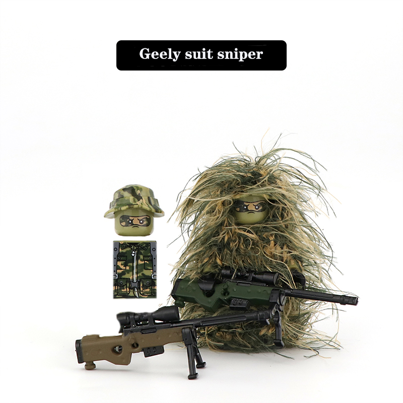 Militär-Serie Soldaten-Figuren – Ghillie Suit Woodland Bewertung und Preis