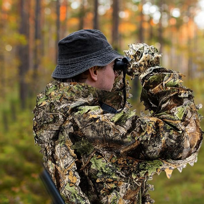 Jagdanzug Dschungelblätter Lei – Ghillie Suit Woodland Bewertung und Preis
