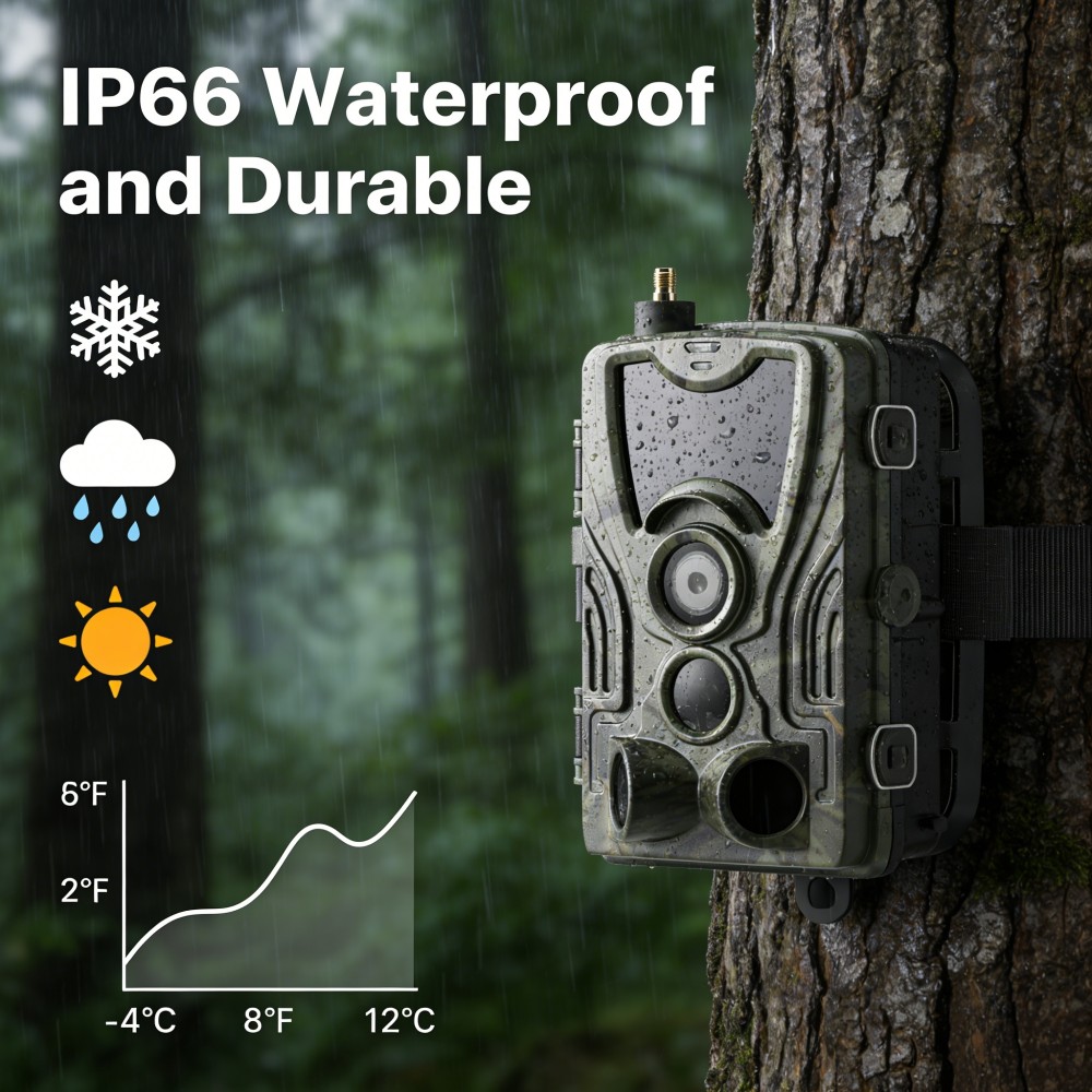 4G 4K 120MP Live-Video 5000mAh – Outdoor Hunting Video Camera Bewertung und Preis