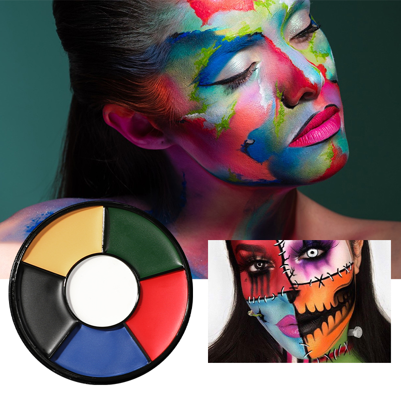 6-Farben-Ölfarbenpalette für P – Camo Face Paint Bewertung und Preis