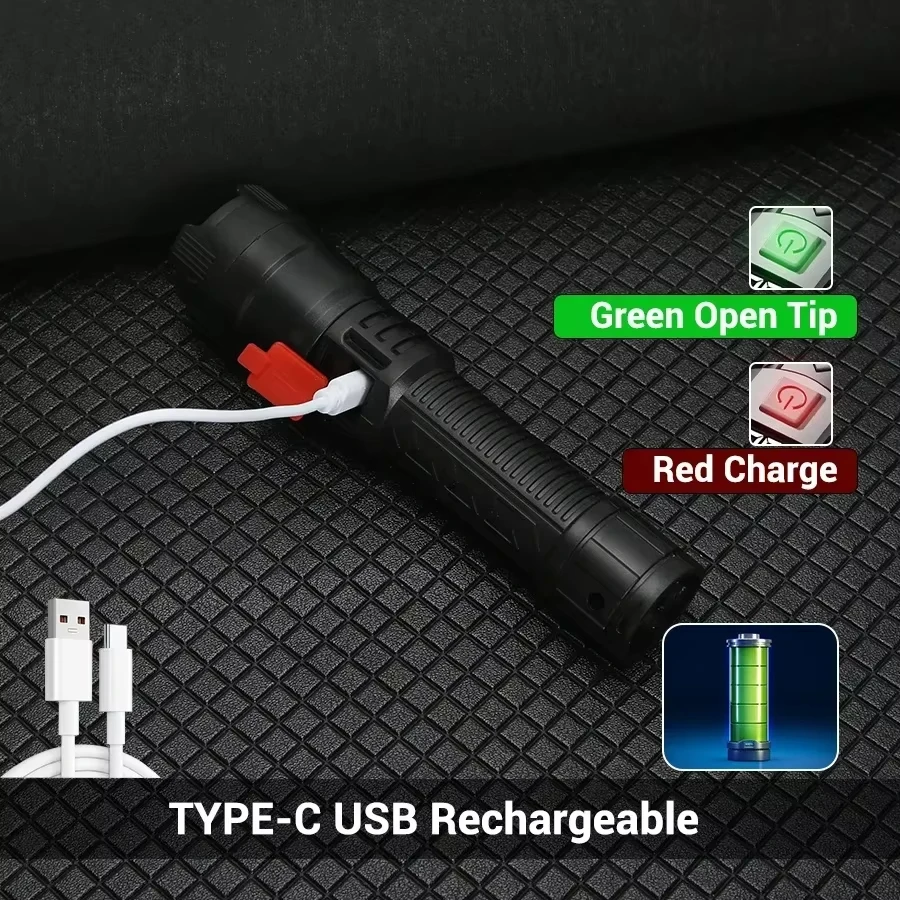 Taktische LED-Taschenlampe, 20 – Tactical Flashlight Rechargeable Bewertung und Preis