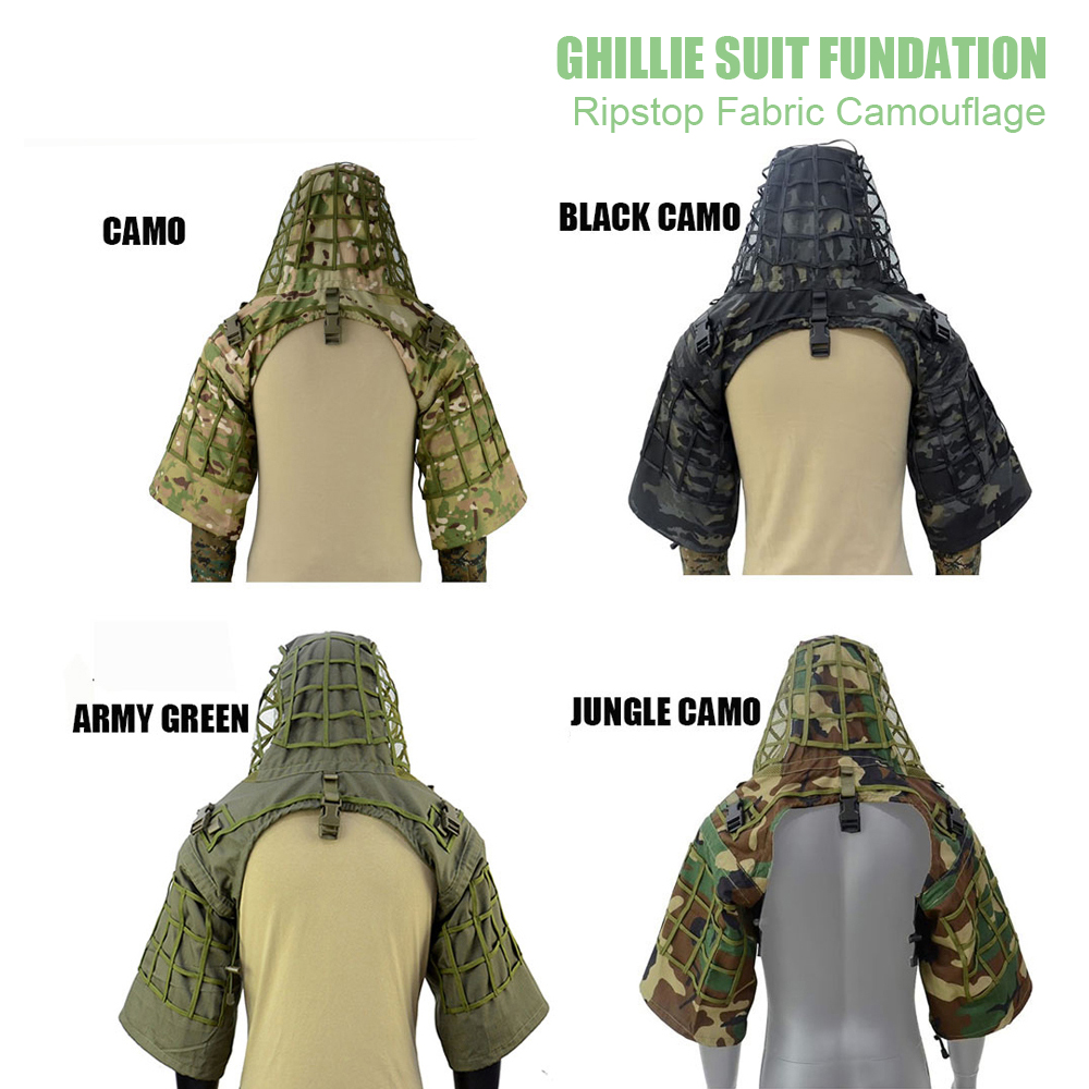 Ghillie Suit Foundation, Ghill – Ghillie Suit Woodland Bewertung und Preis