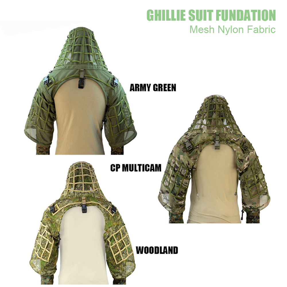 Ghillie Suit Foundation, Ghill – Ghillie Suit Woodland Bewertung und Preis