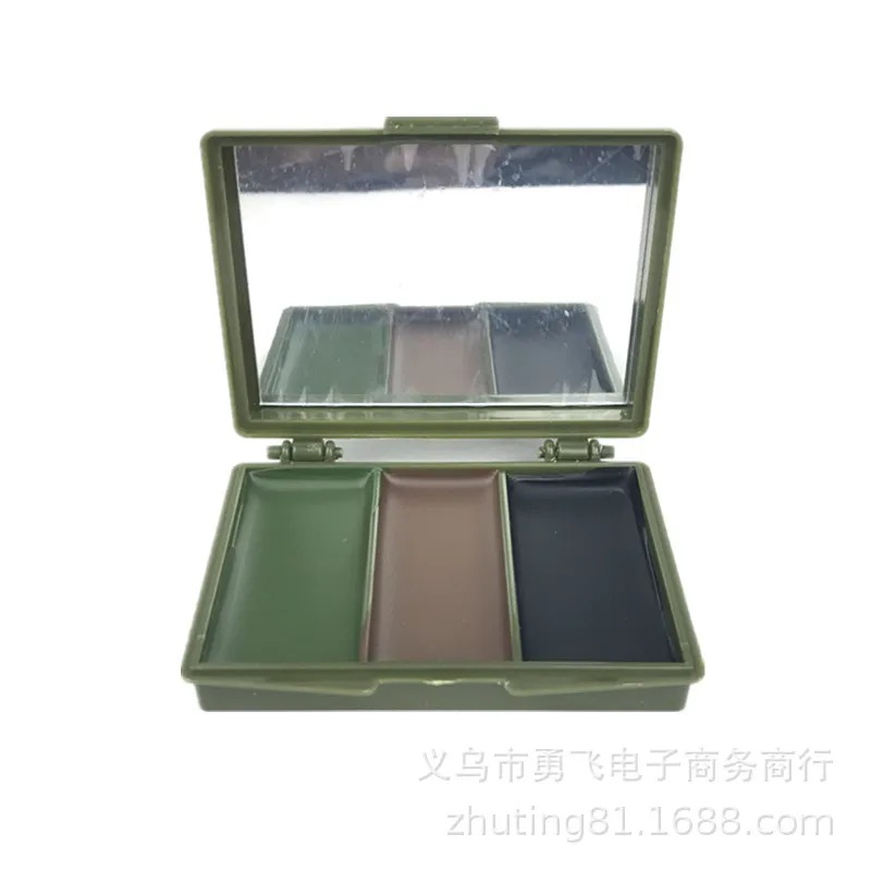 3 Farben Outdoor-Fans Tarnung  – Camo Face Paint Bewertung und Preis