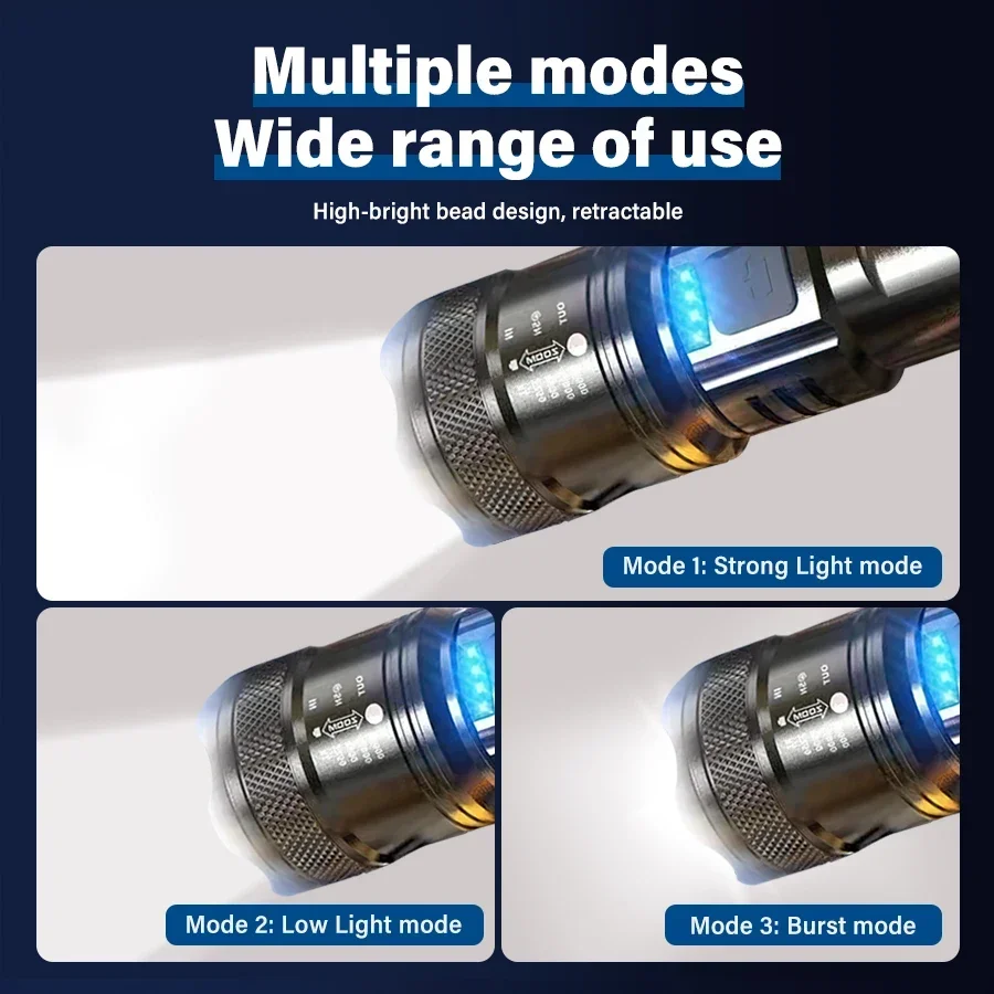 Hochleistungs-LED-Taschenlampe – Tactical Flashlight Rechargeable Bewertung und Preis