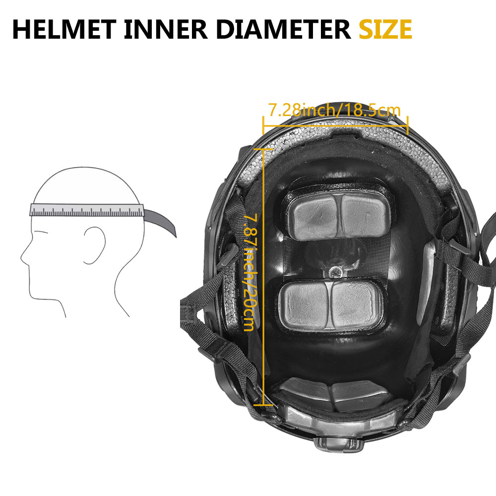 BOOIU Taktischer Airsoft-Helm- – Outdoor Hunting Kit Bewertung und Preis