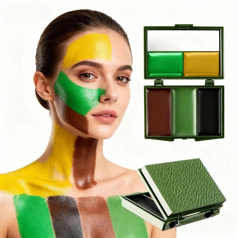 3 Farben Tarnfarben-Gesichtsma – Camo Face Paint Bewertung und Preis