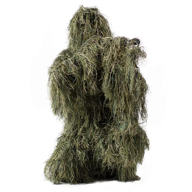 5Pcs Erwachsene Ghillie Anzug  – Ghillie Suit Woodland Bewertung und Preis
