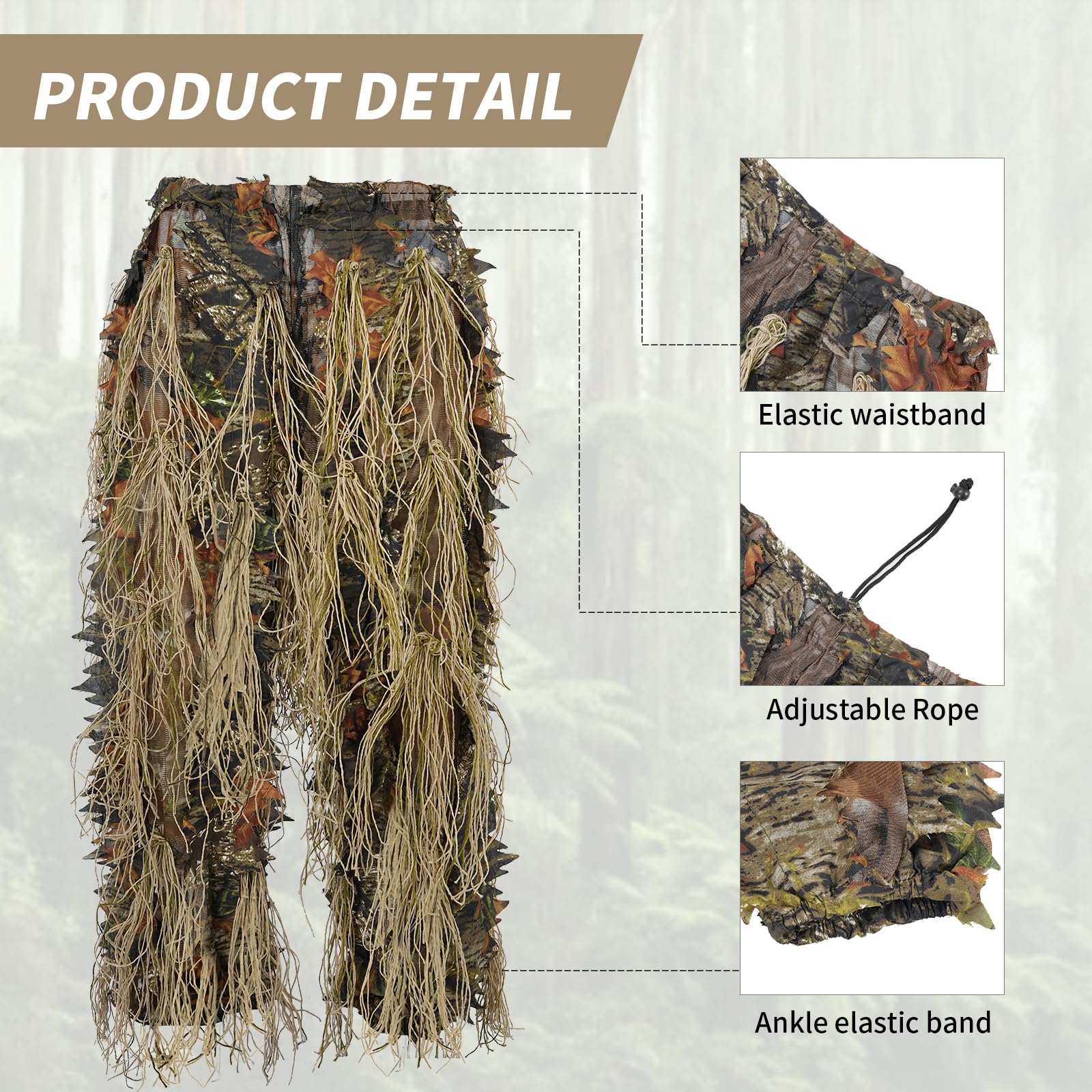 JOAXOR Ghillie Anzug Gilly Jag – Ghillie Suit Woodland Bewertung und Preis