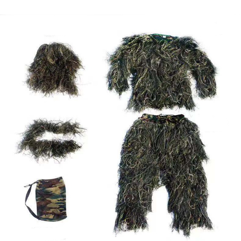Ghillie Anzug Jäger Jagd Wald, – Ghillie Suit Woodland Bewertung und Preis