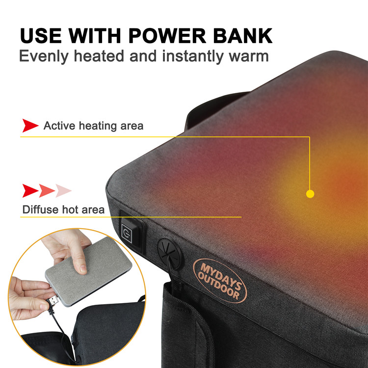 Tragbare wasserdichte USB-Auße – Hunting Outdoor Mat Bewertung und Preis