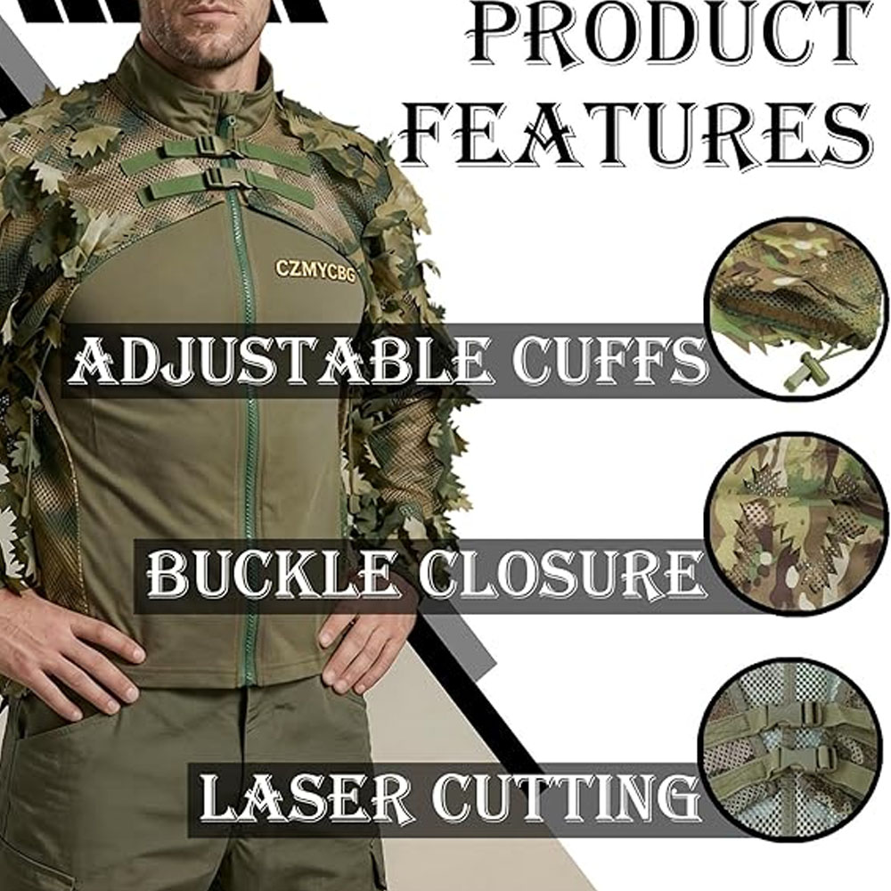 Cape-Style Ghillie-Anzug Tarnb – Ghillie Suit Woodland Bewertung und Preis