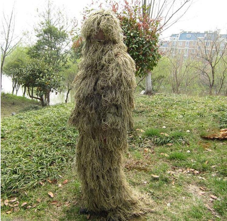 Winter 3D Weiß Schnee Ghillie  – Ghillie Suit Woodland Bewertung und Preis
