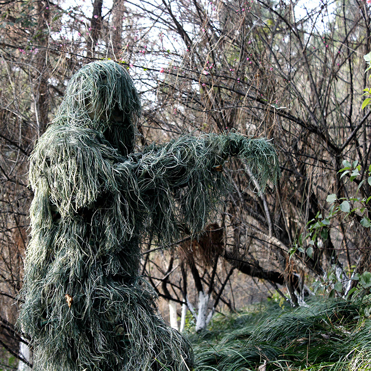 Winter 3D Weiß Schnee Ghillie  – Ghillie Suit Woodland Bewertung und Preis