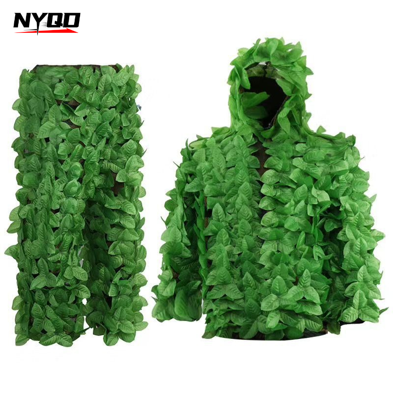 3D Blatt-Tarnanzug Jagd-Tarnkl – Ghillie Suit Woodland Bewertung und Preis