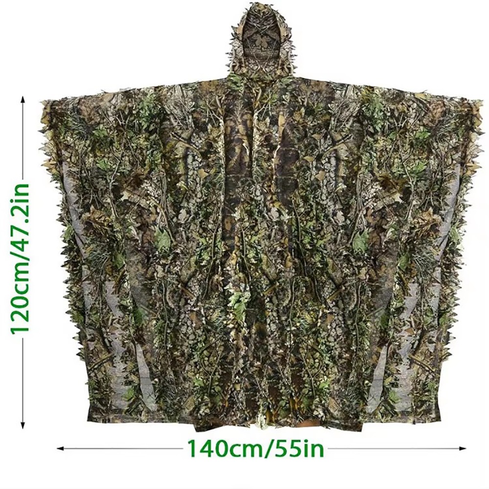 Tarnung Ghillie Poncho 3d Blät – Ghillie Suit Woodland Bewertung und Preis