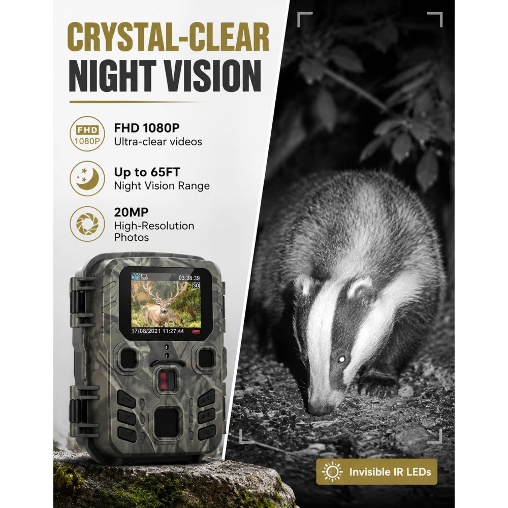 Mini Trail Spiel Kamera Nachts – Outdoor Hunting Video Camera Bewertung und Preis