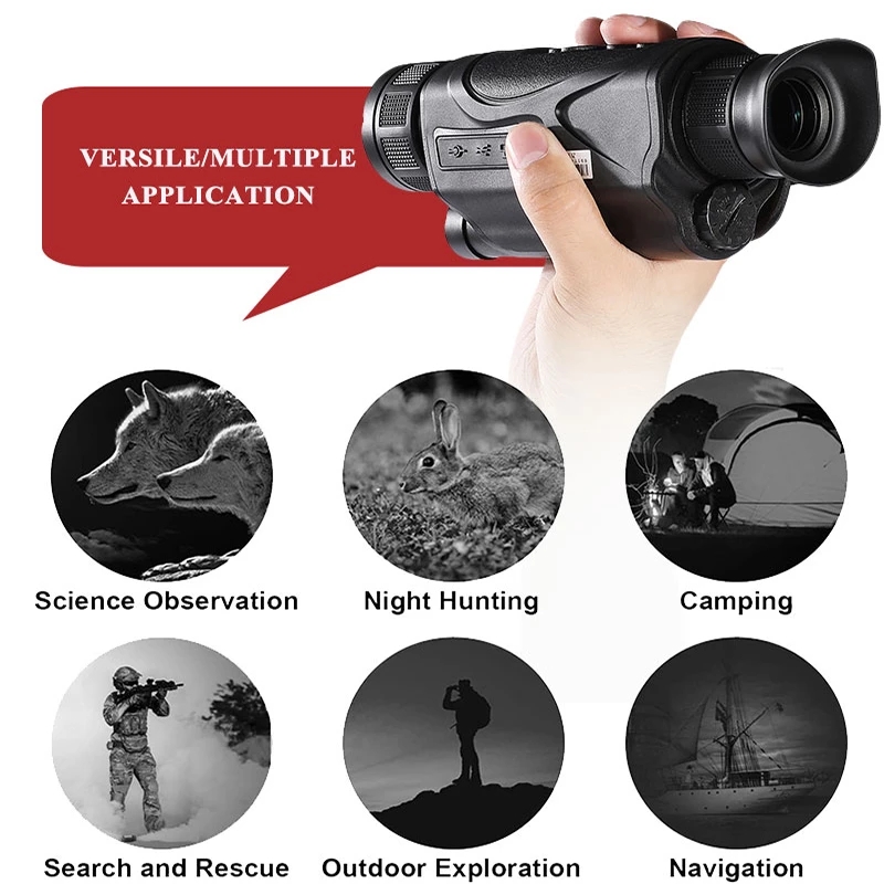 HD Digitale Nachtsicht Monokul – Outdoor Hunting Video Camera Bewertung und Preis