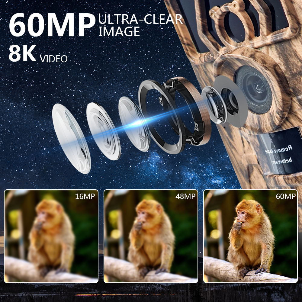 PR801W Ultra Clear 8K Video 60 – Outdoor Hunting Video Camera Bewertung und Preis