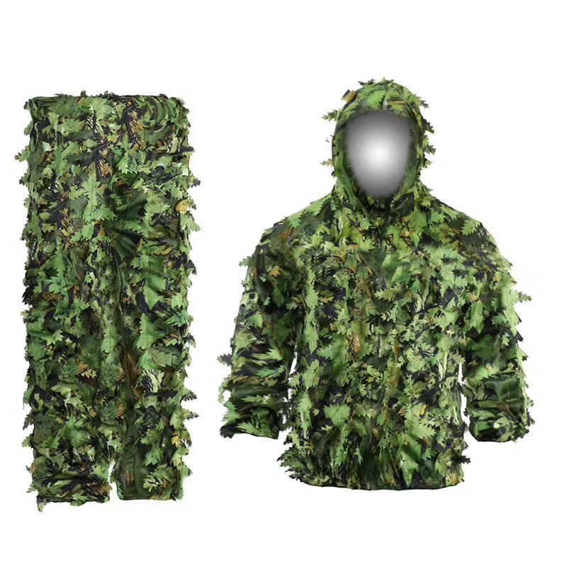 Neu-Sticky Flower Bionic Leave – Ghillie Suit Woodland Bewertung und Preis