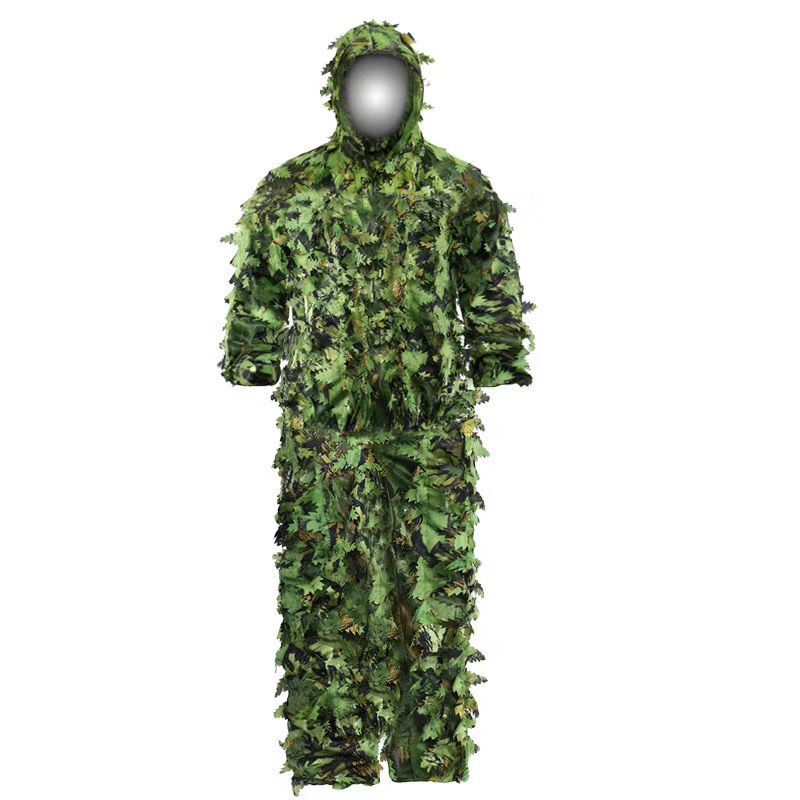 Neu-Sticky Flower Bionic Leave – Ghillie Suit Woodland Bewertung und Preis