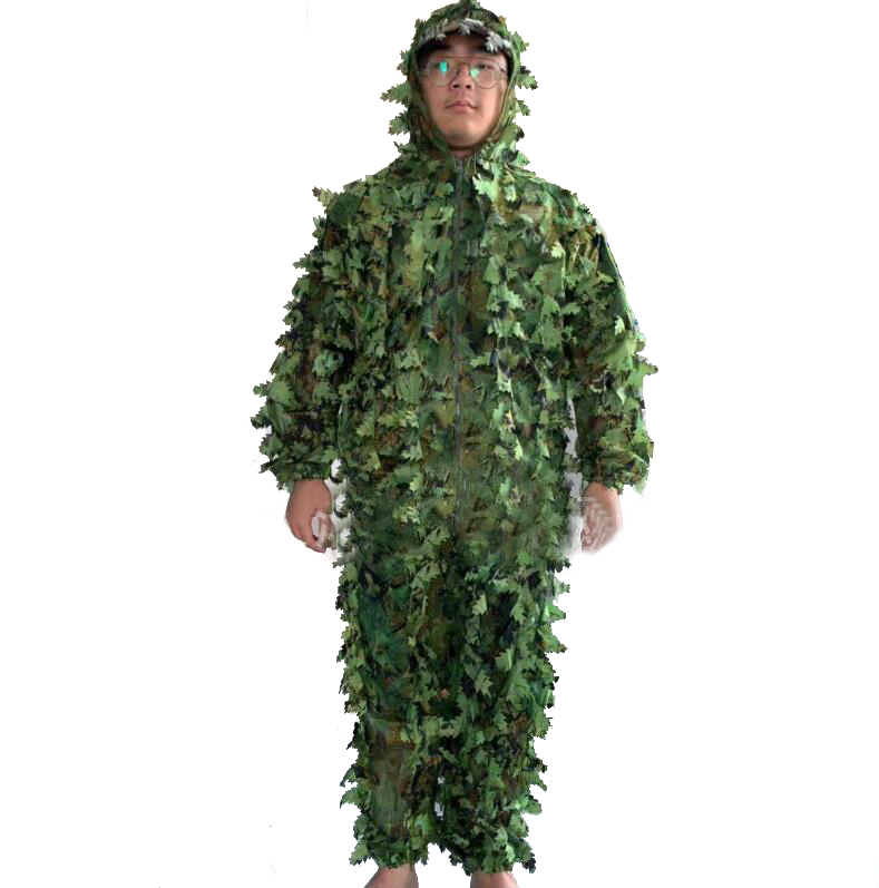 Neu-Sticky Flower Bionic Leave – Ghillie Suit Woodland Bewertung und Preis