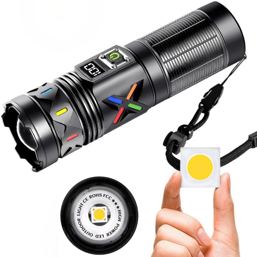 Hochleistungs-LED-Taschenlampe – Tactical Flashlight Rechargeable Bewertung und Preis