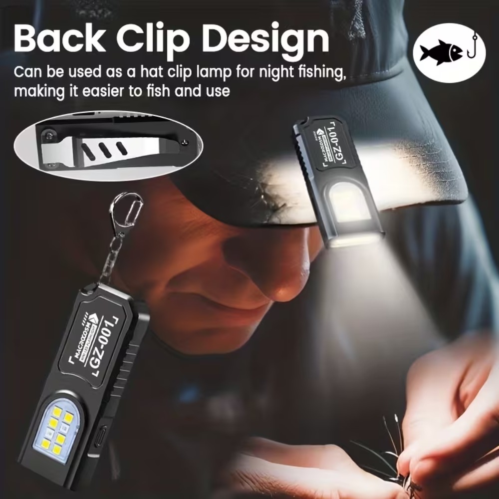 Mini COB LED Schlüsselanhänger – Tactical Flashlight Rechargeable Bewertung und Preis