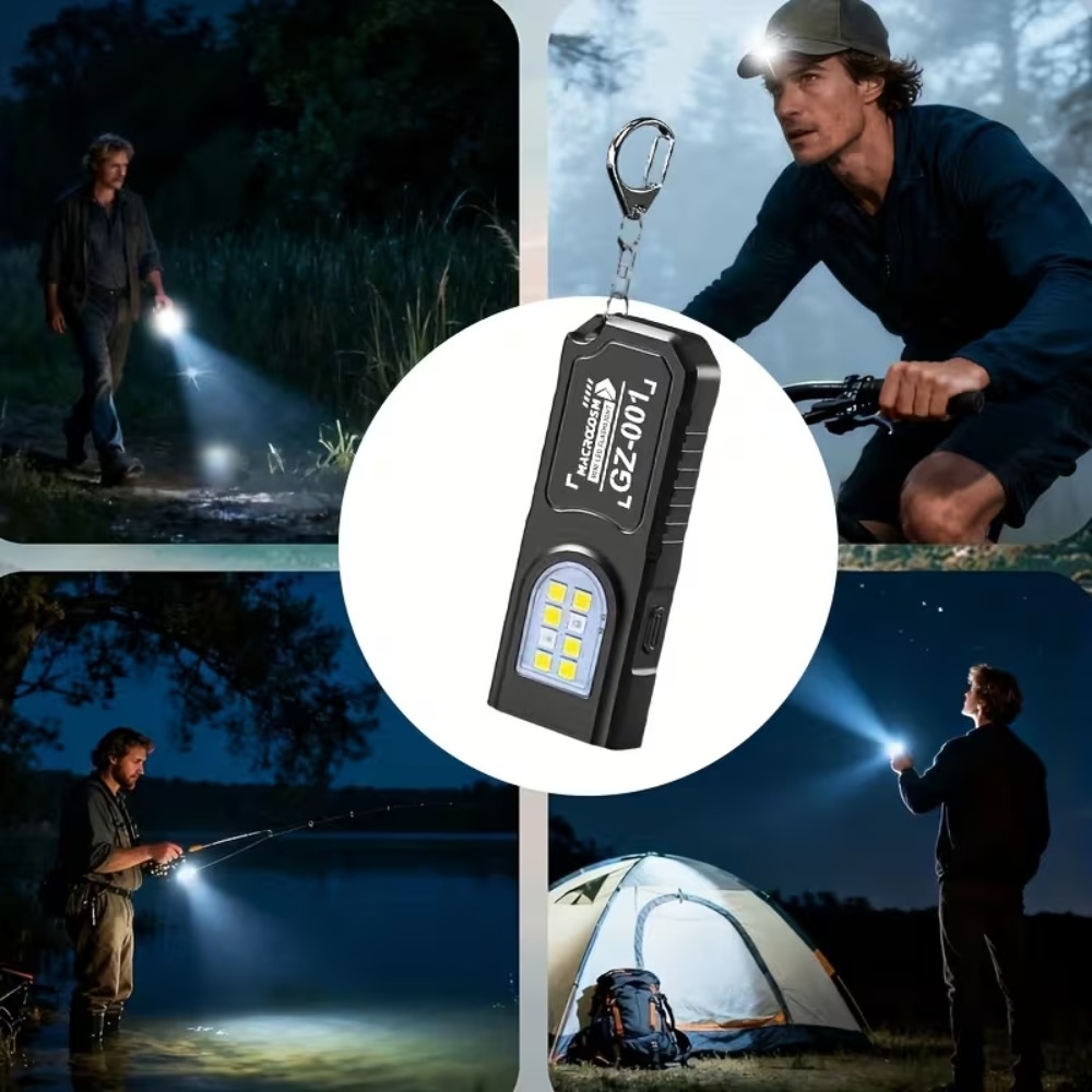 Mini COB LED Schlüsselanhänger – Tactical Flashlight Rechargeable Bewertung und Preis
